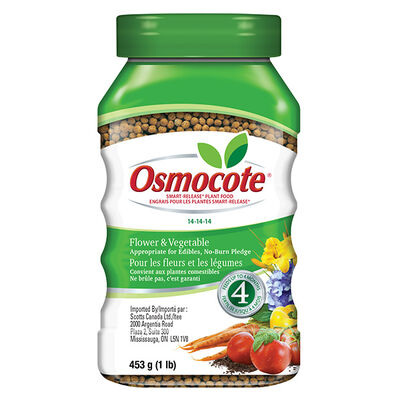 Engrais pour les fleurs et les légumes à libération intelligenteMC Osmocote®